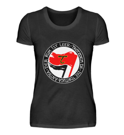 Tortuga Antifa Shirt - Damen Premiumshirt-16