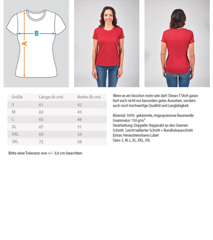 Tortuga Antifa Shirt  - Damen Premiumshirt – Bild 2