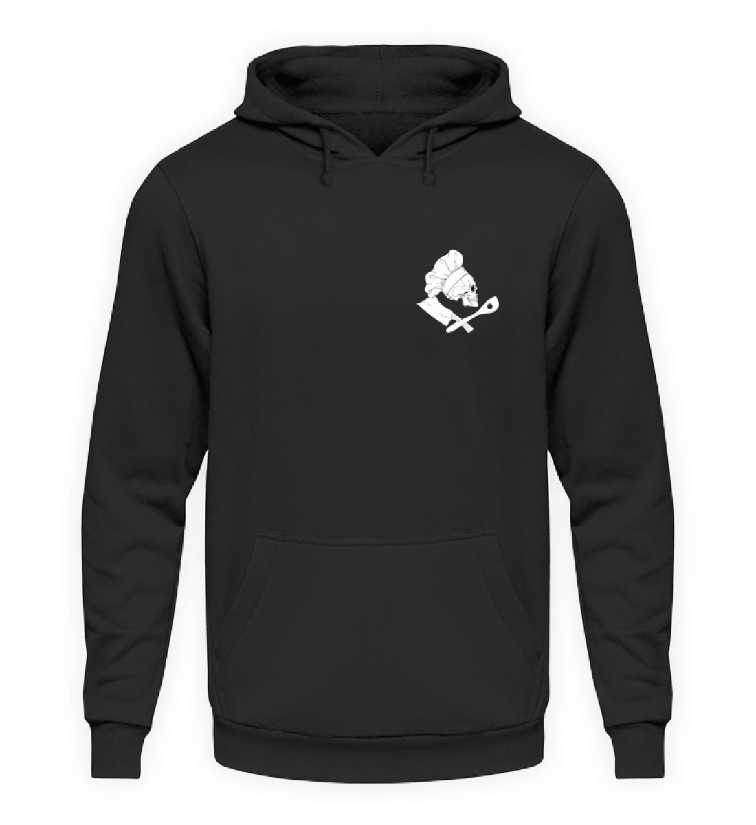 Küche Kleines Logo - LO LOGO HINTEN - Unisex Kapuzenpullover Hoodie-639
